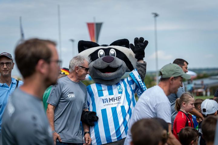 Besucher einer Sportveranstaltung