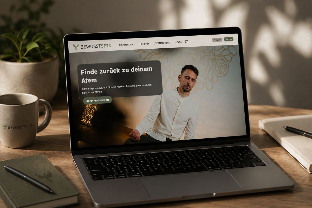 BewusstSein Website als digitale Experience
